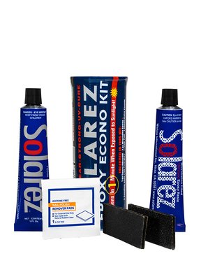 Solarez Epoxy Microlite White UV Cure Resin Ding Repair - Economy Kit 30ml Each-repair-kits-HYDRO SURF