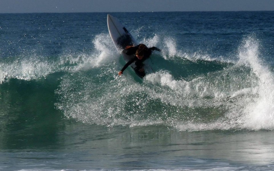 Shani Ayson Surfing