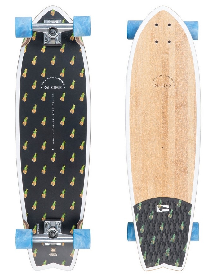 Chromantic Bio-Morph Skateboard - Revenge Trucks With Maple Deck For Surf-Style Riding