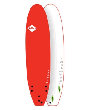 Softech Handshaped 7'6 Red Softboard-soft-HYDRO SURF