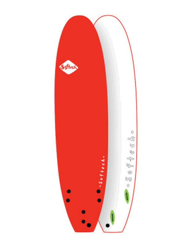 Softech Handshaped 7'6 Red Softboard