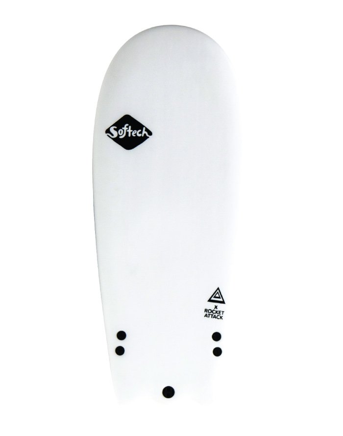 Softech Rocket Attack 4 4 Mono Softboard Softech Surfboards Hydro Surf Shop Dunedin New Zealand HYDRO FCS