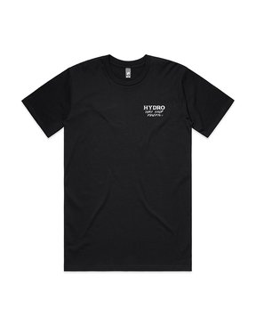 Hydro - Dunedin Barrel Tee - Black-tees-HYDRO SURF