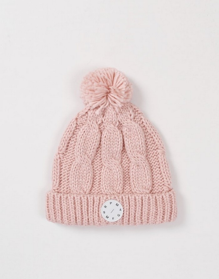 RPM Pom Pom Beanie - Pink - RPM NZ 