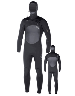 Xcel Revolt 5x4mm Hooded Steamer Wetsuit - 2017-men-winter-HYDRO SURF