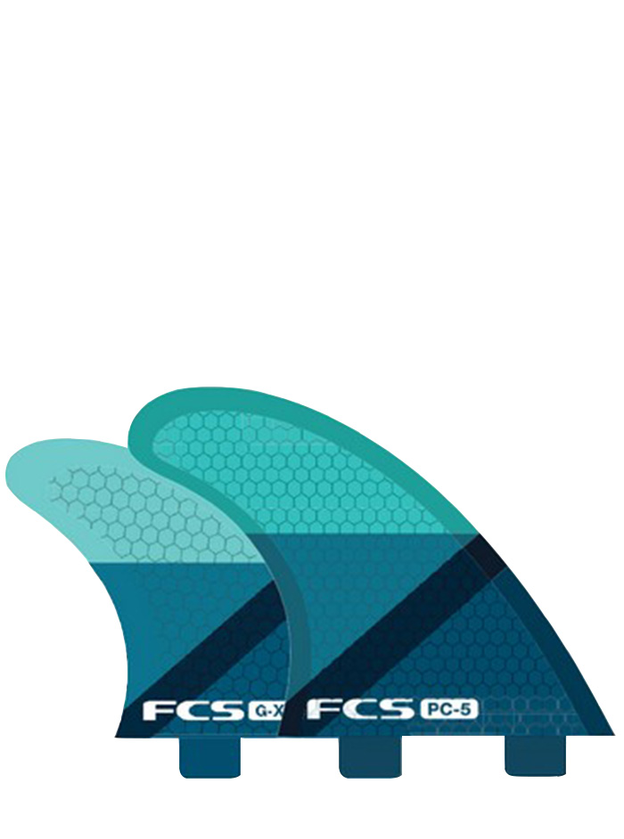 FCS PC-5 Quad Fins - Blue on sale
