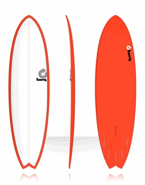 Torq 6'10" Fish Surfboard-fun-HYDRO SURF