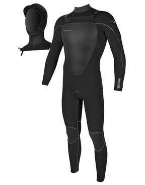 Oneill Mutant 4x3mm Hooded Steamer Wetsuit-wetsuits-HYDRO SURF