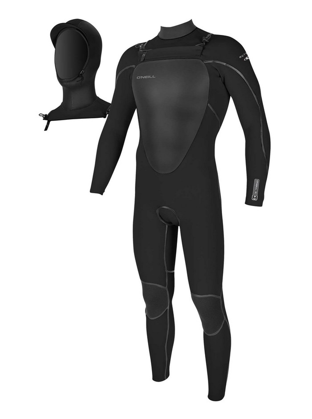Oneill Mutant 4x3mm Hooded Steamer Wetsuit Wetsuits for surfing