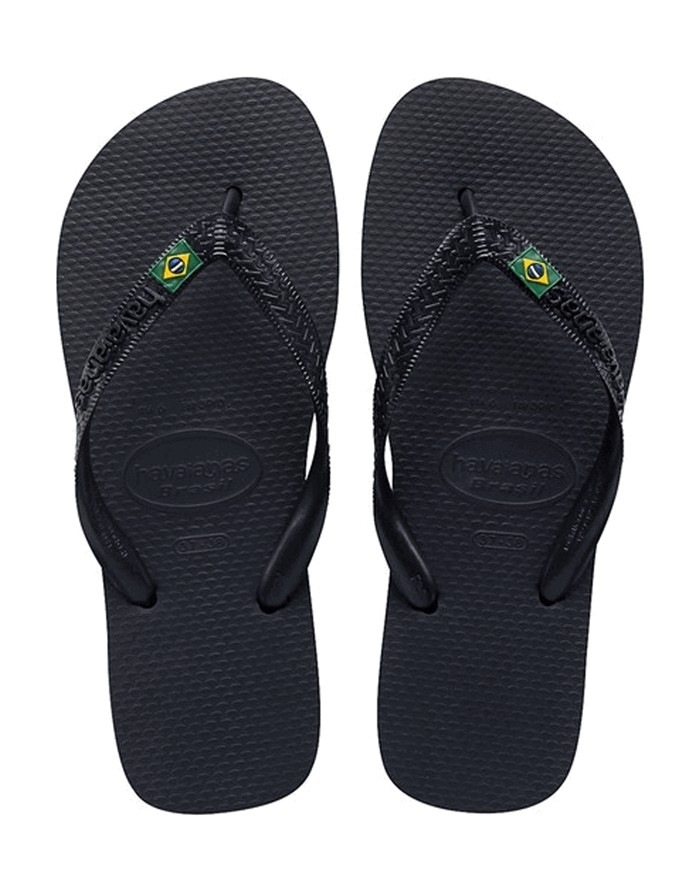 black thin havaianas