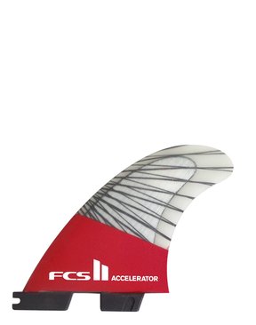 FCS II Accelerator PC Carbon Fins Tri Set -essential-HYDRO SURF