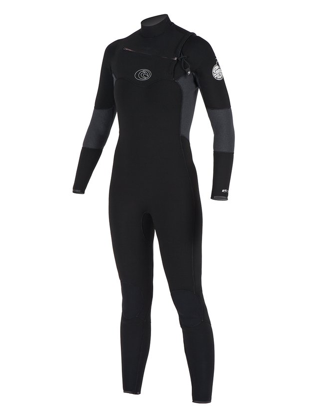 Rip Curl Flash Bomb 4x3mm Chest Zip Wetsuit Womens Wetsuits for