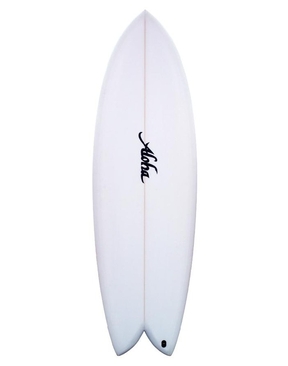 Aloha Keel Twin Fin Surfboard PU FCSII-short-HYDRO SURF
