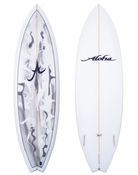 Aloha Twin Fin Fish Surfboard FCS2 on sale