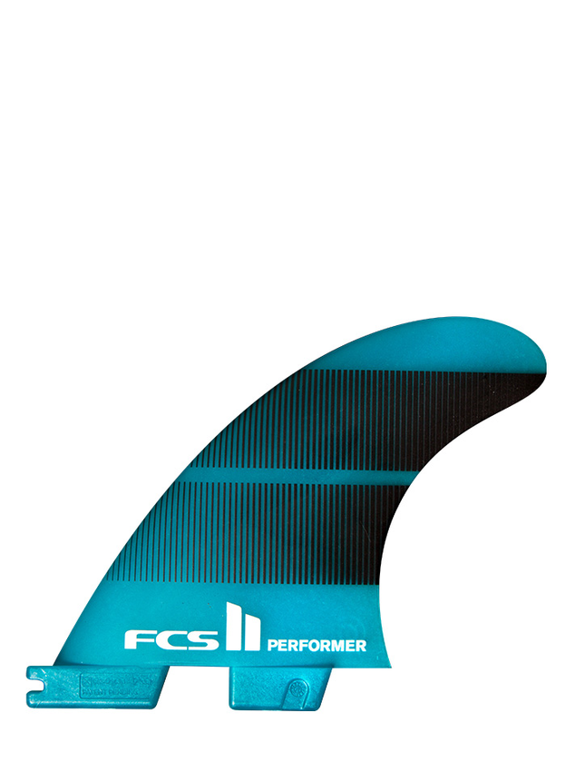 FCS II Performer Neo Glass Tri Fins - Teal 