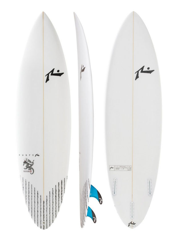 Rusty Slayer II - Five Fin Surfboard - FCSII