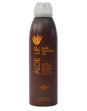 Aloe Up SPF 4 Dark Tanning Oil Spray-accessories-HYDRO SURF