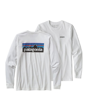 Patagonia P-6 Logo Long Sleeve Responsibili-Tee-tees-HYDRO SURF