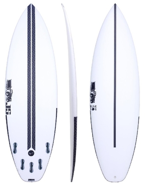 JS HYFI BBII - Black Box 2 Squash Tail Surfboard - FCS2-short-HYDRO SURF