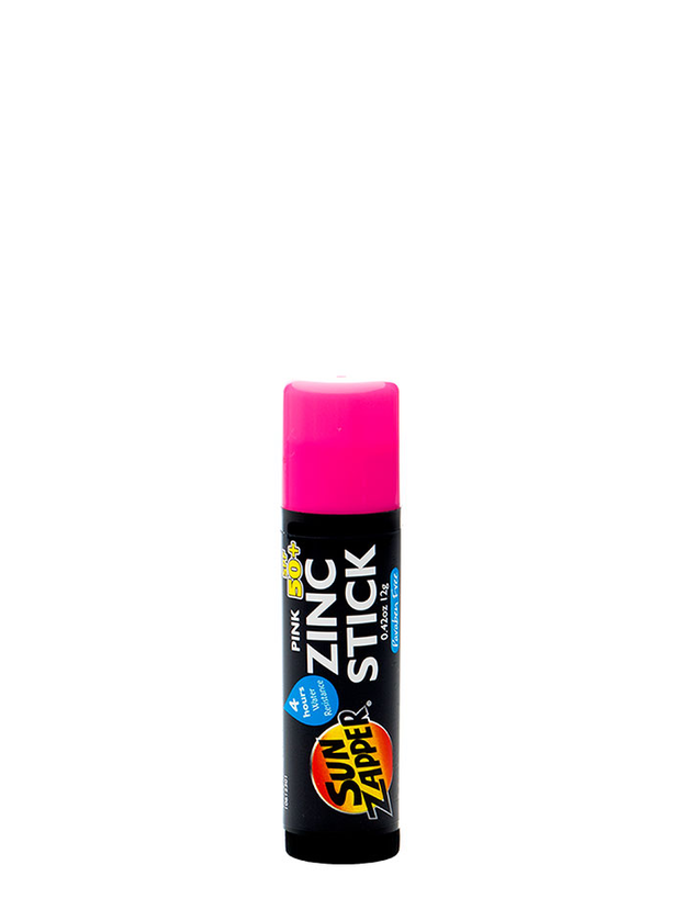 Coloured Zinc Sunscreen Stick Pink Spf50 Water Resistant 