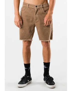 Rusty Strum Corduroy Shorts-shorts-HYDRO SURF