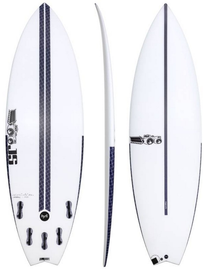 JS HYFI Blak Box 3 Surfboard - Swallow Tail - Surfboards
