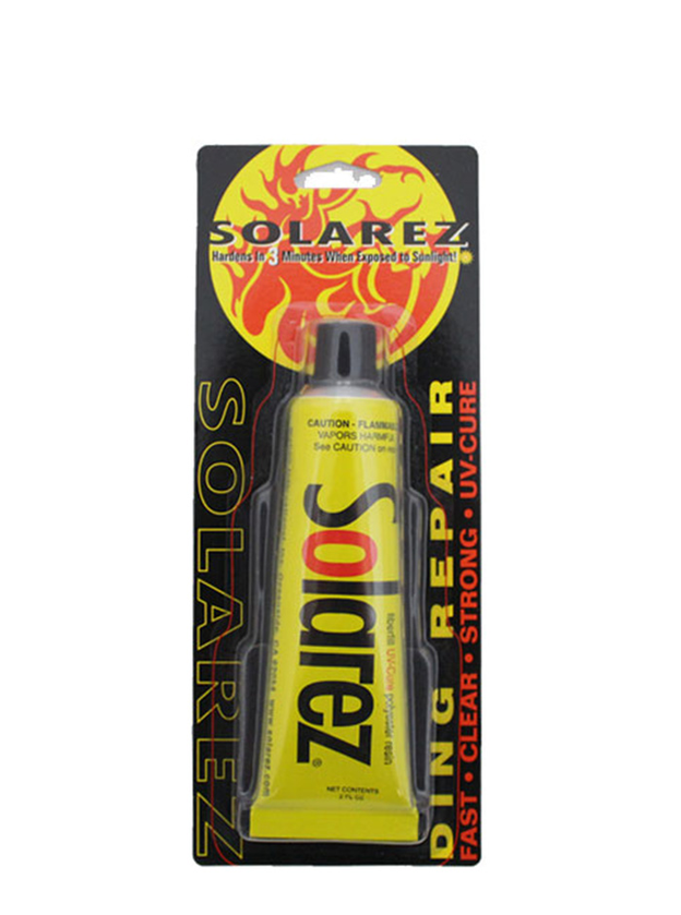 Solarez Polyester Resin UV Cure Surfboard Ding Repair - 60 mls