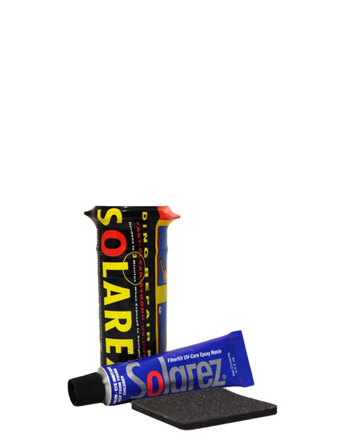 Solarez Epoxy Resin UV Cure Surfboard Ding Repair Small Travel