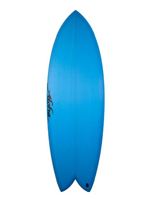 Aloha Keel Twin Fin Surfboard PU - FCSII