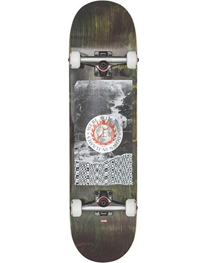 Globe G2 in Flames Skateboard Complete Globe Skateboards Hydro Surf Shop Dunedin New Zealand GLOBE s19