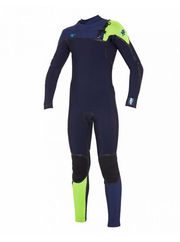 O'Neill Psycho 1 Youth 4x3mm Fuze Chest Zip Wetsuit on SALE