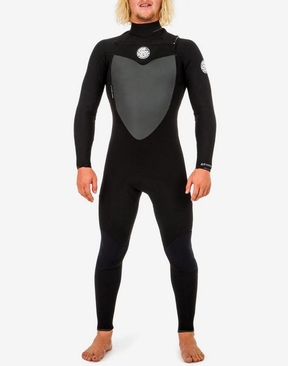 Rip Curl Mens Flashbomb 3x2mm Chest Zip Steamer-wetsuits-HYDRO SURF