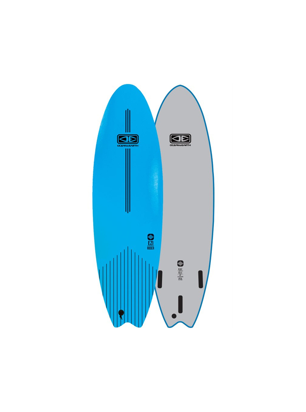 Ocean & Earth 7'0" EZI Rider Softboard Surfboard Surfboards Free