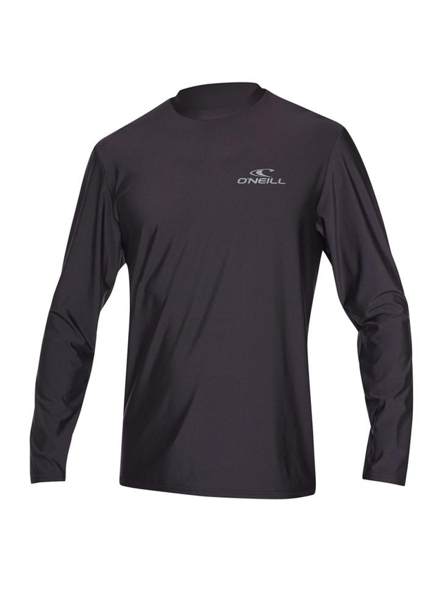 O'Neill Basic Skins L/S Rash Tee – UV-Bescherming 50+ En Stretch Materiaal Voor Heren