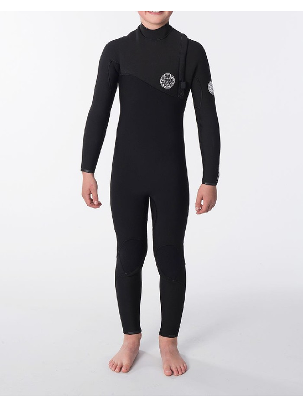 Rip Curl Junior Flash Bomb 4x3mm Zip Free Wetsuit Steamer Ripcurl