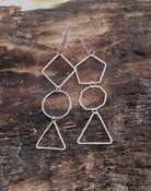 Sterling Silver & Niobium Earrings