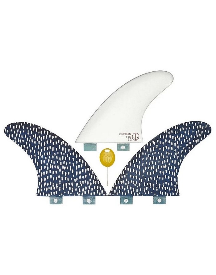 Captain Fin Dane Reynolds Twin Tab Tri Fin Set - Surfboard