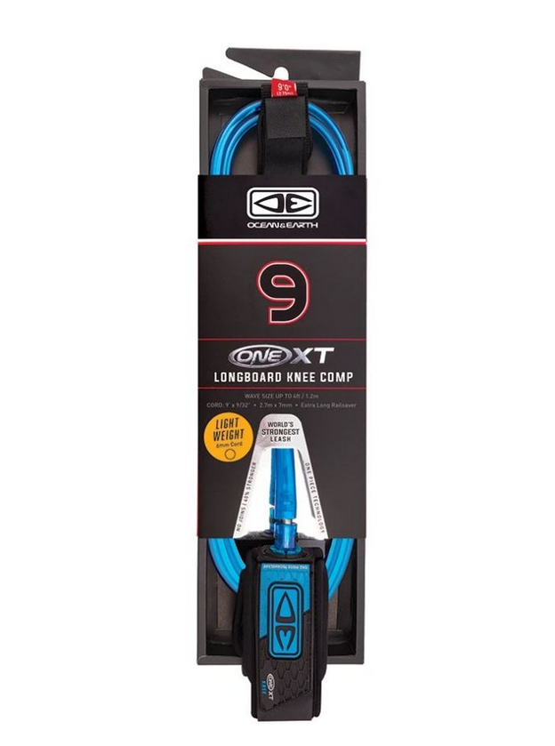 Ocean & Earth Premium XT 9ft Longboard Comp Leash - Knee
