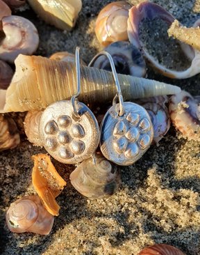 Sterling Silver Flower Earrings-jewellery-HYDRO SURF