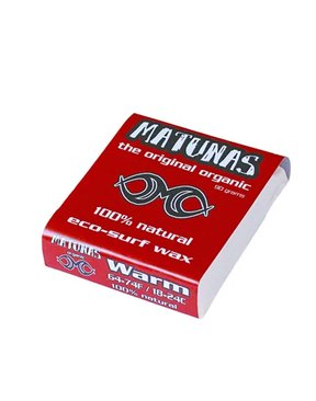 Matunas Organic Warm Wax 18 to 24°c  -surf-hardware-HYDRO SURF