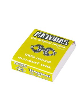 Matunas Organic Tropical wax above 24°c -surf-hardware-HYDRO SURF