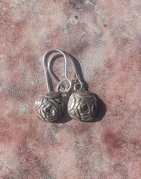 Sterling Silver Flower Earrings-jewellery-HYDRO SURF