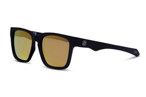 Liive Hi Seas Mirror Polarised Sunglasses - Matt Black-accessories-HYDRO SURF