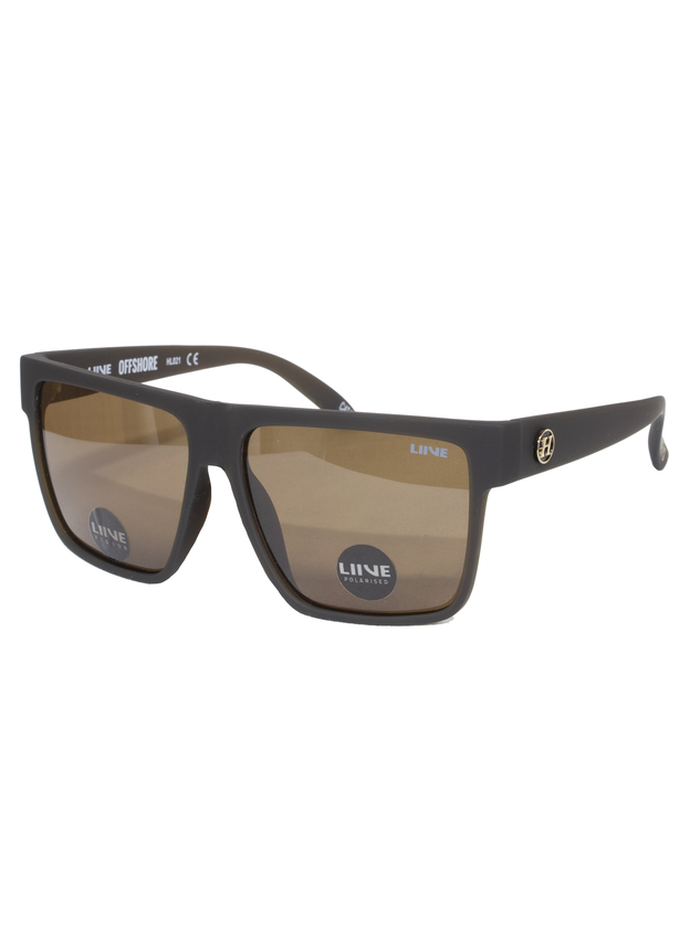 Liive Offshore Polarised Sunglasses - Matt Beer