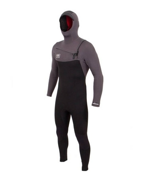 Ocean & Earth Freeflex 5x4mm Hooded Wetsuit 2021-wetsuits-HYDRO SURF