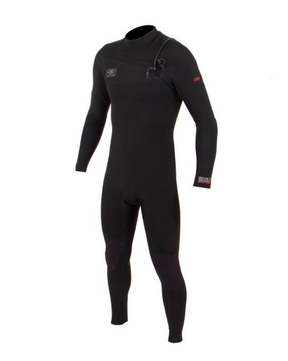 O&E Double Black 4x3mm Wetsuit 2022-wetsuits-HYDRO SURF