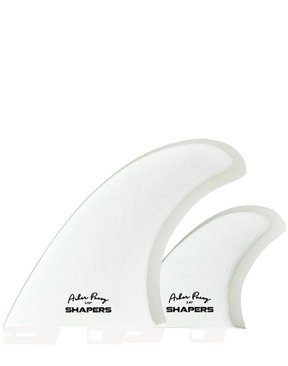 Shapers AP 5.59" Pro Glass Twin Fin + Trailer - Shapers 2 - FCSII Tabs-twin-fins-HYDRO SURF