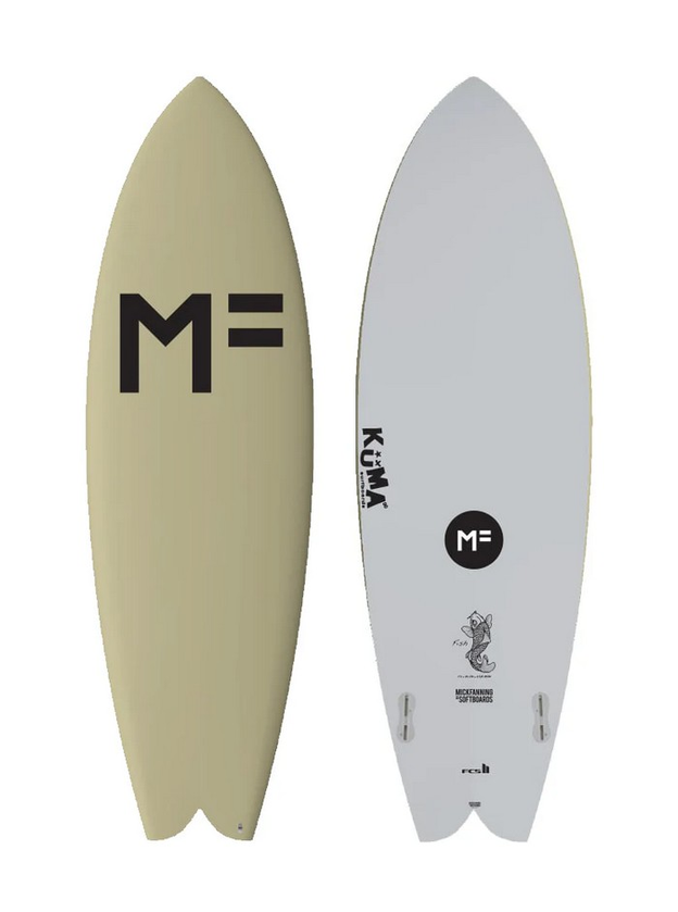 Mick Fanning Kuma Fish Softboard FCSII
