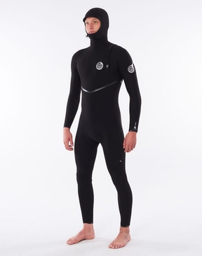 Rip Curl E Bomb 4x3mm Zip Free Hooded Wetsuit - Mid Winter Sale-wetsuits-HYDRO SURF