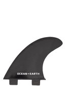 Ocean & Earth Poly Carbonate 3 fin Set - Dual Tab